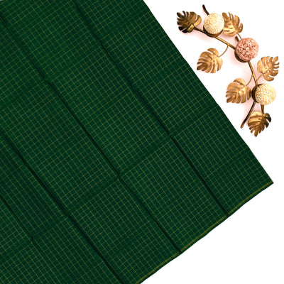 Samangha Green Printed Kanchi Silk Saree with Floral Printed Design