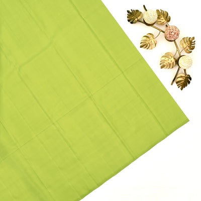 Kanchi Arakku Kanchipuram Silk Saree with Samaga Green Getti Self Pallu