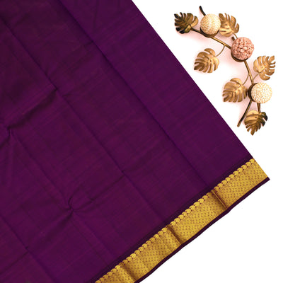 Mustard Kanchipuram Silk Saree with Small Zari Butta Design