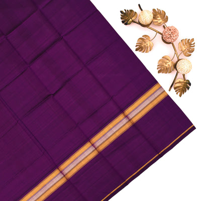 Baby Pink Hand Painted Kanchi Silk Saree with Floral Painted Design