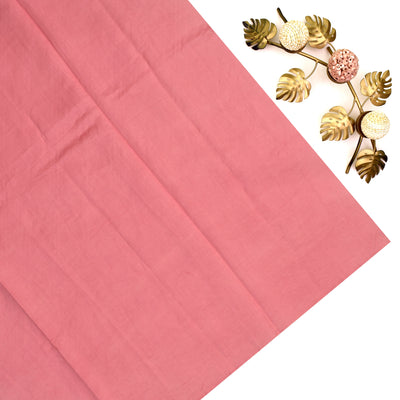 Peach Organza Silk Saree with Embroidery Design