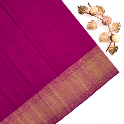 Apple Green Kanchipuram Silk Saree with Kollam Design