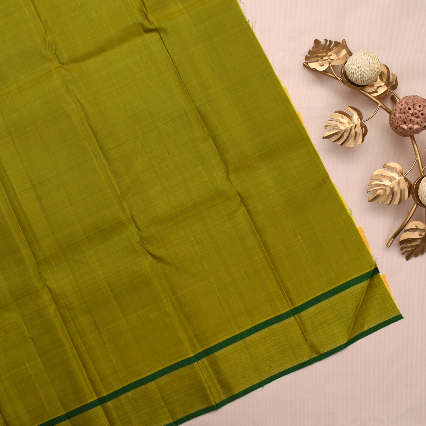 olive-green-kanchi-silk-saree-with-blouse