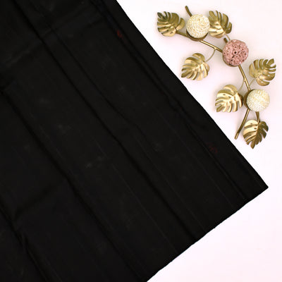 rani-pink-kanchi-silk-saree-with-black-pallu-and-blouse
