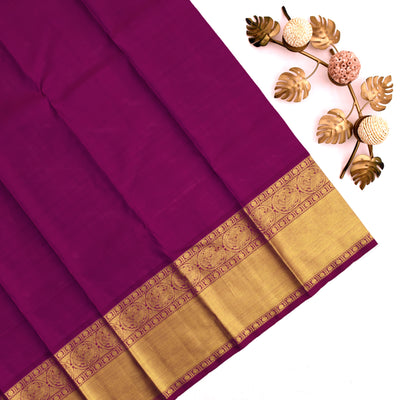 Baby Pink  Kanchipuram Silk Saree with Vanasingaram Design