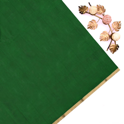 Rust Kanchipuram Silk Saree with Getti Self Pallu