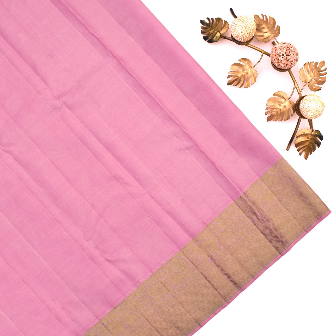 Elaichi Green Kanchipuram Silk Saree with Zari Butta Design