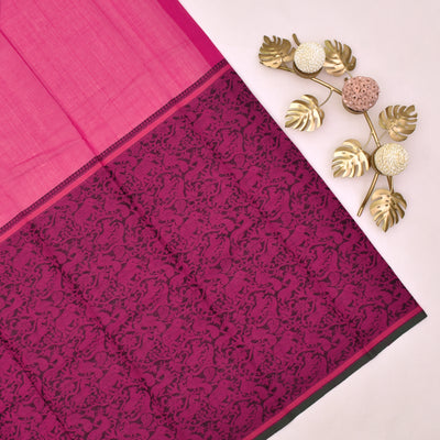 rose-kanchi-cotton-saree-with-blouse-1