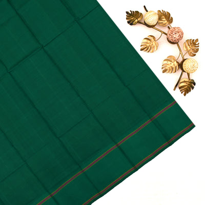 Mustard Printed Kanchipuram Silk Saree