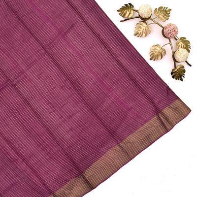 Apple Green Tussar Silk Saree with Big Floral Printed Design