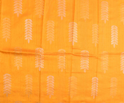 mustard-tussar-and-grey-kanchi-silk-half-and-half-saree-with-blouse