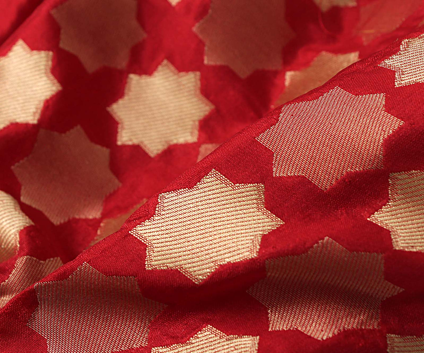 red-banarasi-silk-fabric-with-star-zari-highlights